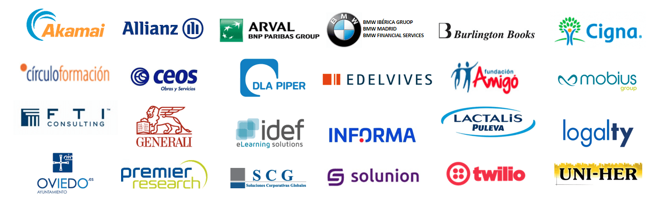 CNI logotipos de clientes